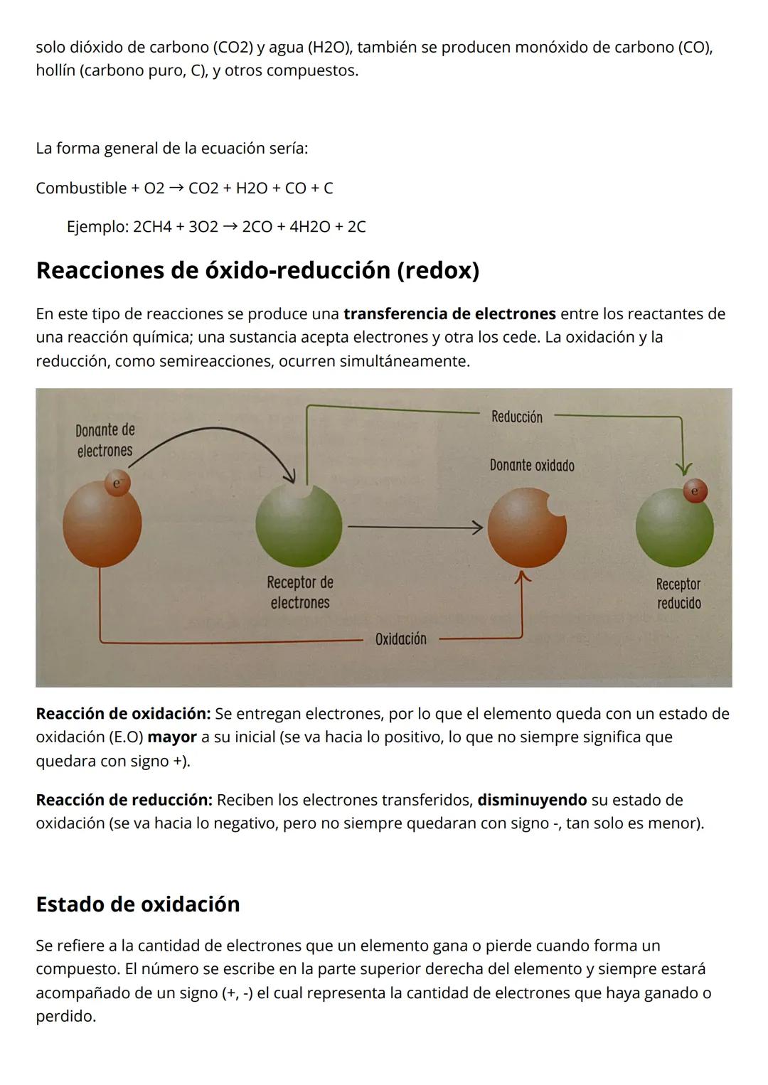 Tipos de reacciones químicas
Reacciones Reversibles e Irreversibles
Una reacción reversible tiene dos sentidos, es decir, los reactantes se