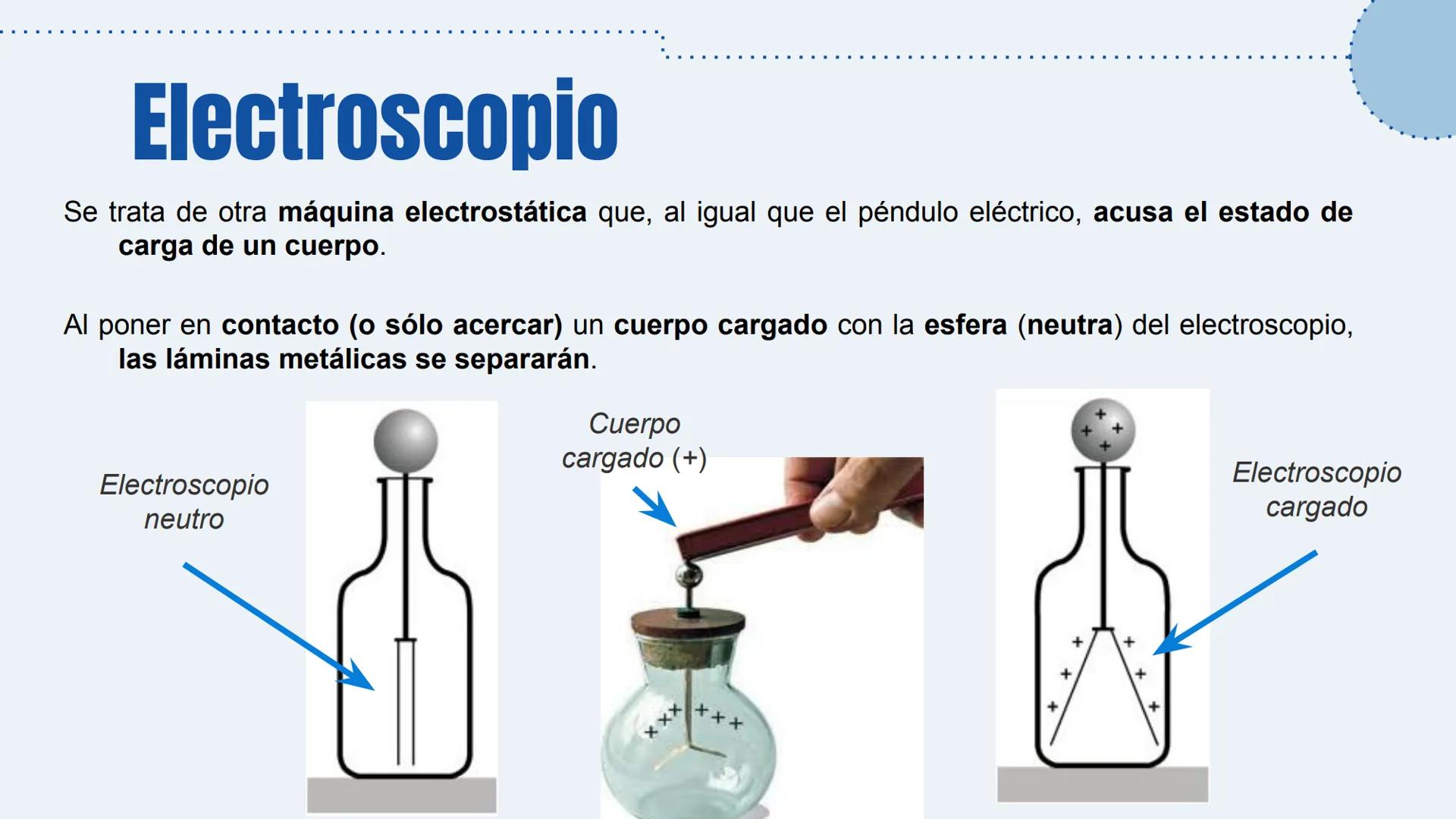 # Electrostática
Bases para comprender el electromagnetismo
Profesor Miguel Valenzuela
4tos Medios ## Contenidos a tratar
* Reconocer la