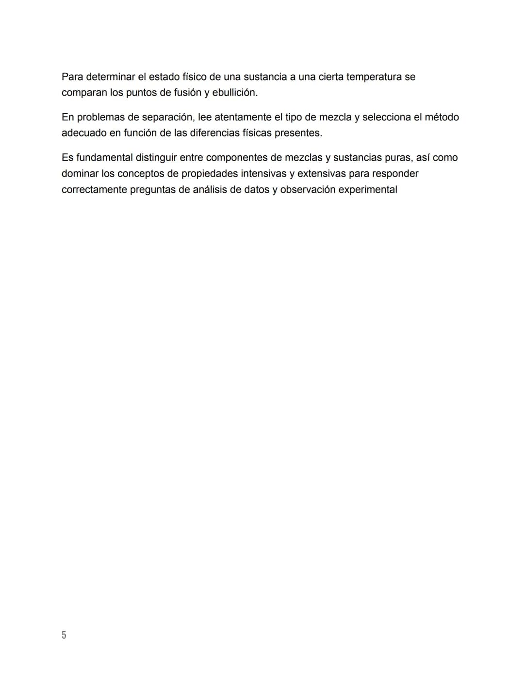 RESUMEN: CLASIFICACIÓN Y CAMBIOS DE LA MATERIA
Clasificación y Cambios de la Materia - Resumen Avanzado
1. Definición de Materia
La materia