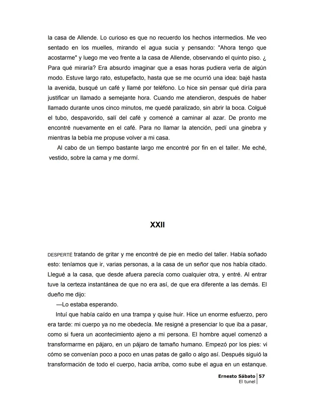 ## EL TÚNEL
ERNESTO SÁBATo ÍNDICE
I.
5
II
6
III
8
IV
.
9
V
13
VI.
16
VII
19
VIII.
22
IX.
23
X.
28
XI.
30
XII.
31
XIII.
34
XIV
38
XV
39
XVI