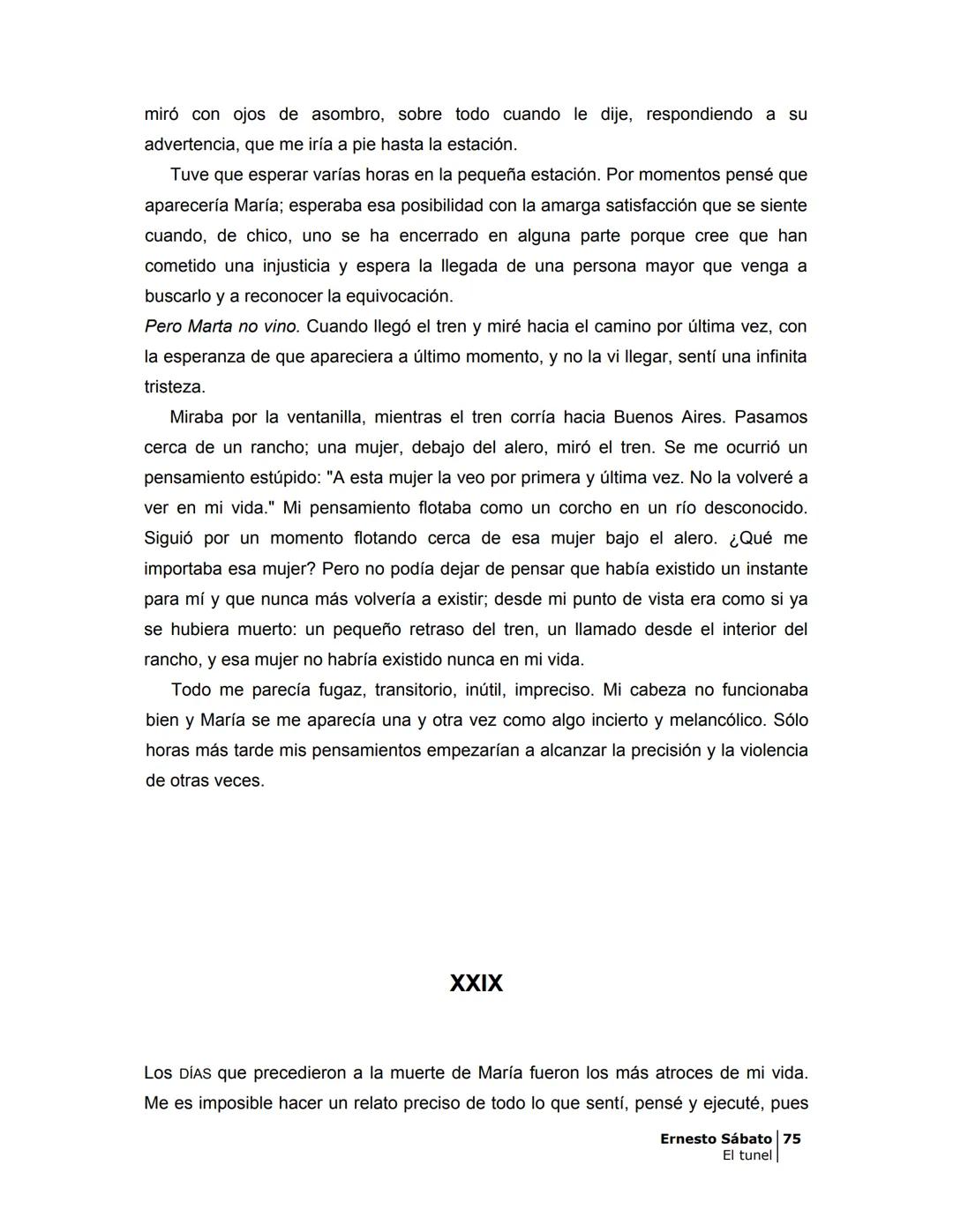 ## EL TÚNEL
ERNESTO SÁBATo ÍNDICE
I.
5
II
6
III
8
IV
.
9
V
13
VI.
16
VII
19
VIII.
22
IX.
23
X.
28
XI.
30
XII.
31
XIII.
34
XIV
38
XV
39
XVI