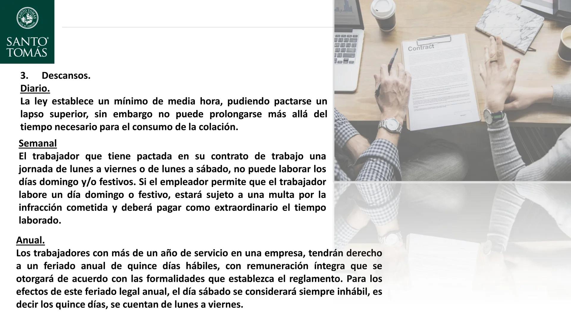SANTO TOM
LUX ET VERITAS
SANTO
TOMAS
®
Derecho Laboral y Previsional
Manuel Aguilar Ramirez
Docente NTO TOM
LUX ET VERITAS
SANTO
TOMAS
Objet