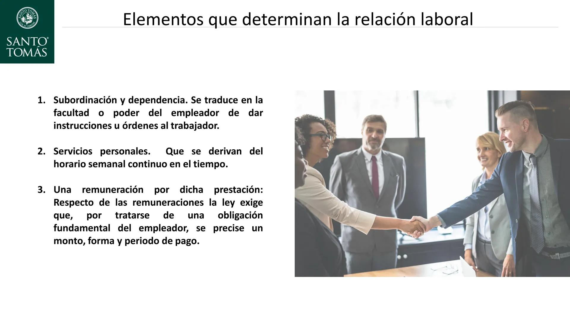 SANTO TOM
LUX ET VERITAS
SANTO
TOMAS
®
Derecho Laboral y Previsional
Manuel Aguilar Ramirez
Docente NTO TOM
LUX ET VERITAS
SANTO
TOMAS
Objet