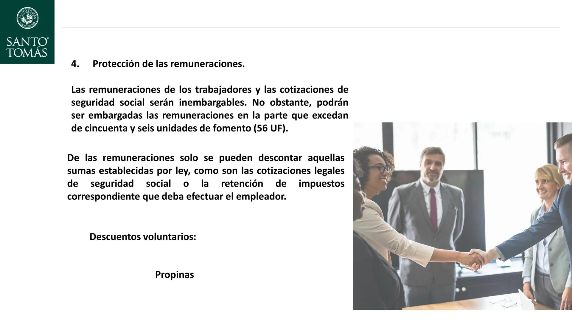 SANTO TOM
LUX ET VERITAS
SANTO
TOMAS
®
Derecho Laboral y Previsional
Manuel Aguilar Ramirez
Docente NTO TOM
LUX ET VERITAS
SANTO
TOMAS
Objet