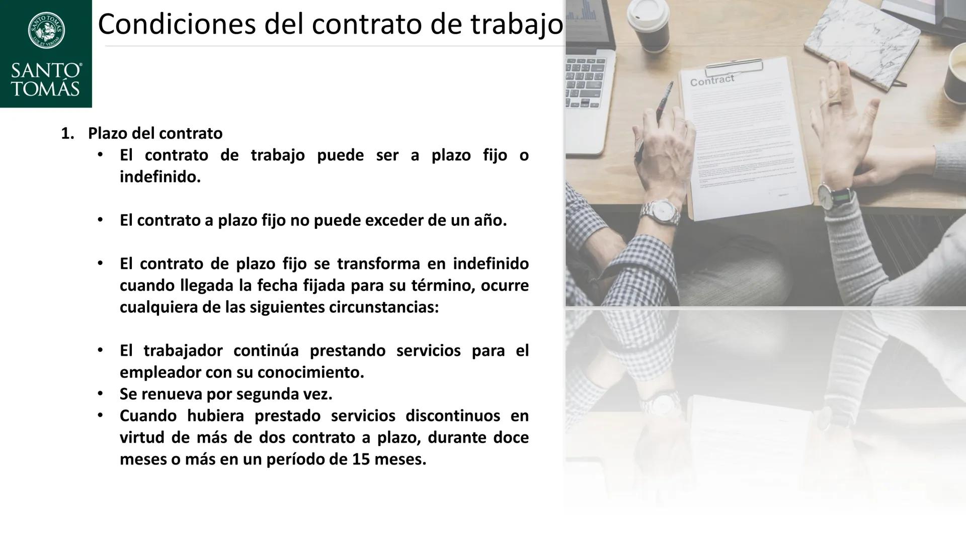 SANTO TOM
LUX ET VERITAS
SANTO
TOMAS
®
Derecho Laboral y Previsional
Manuel Aguilar Ramirez
Docente NTO TOM
LUX ET VERITAS
SANTO
TOMAS
Objet