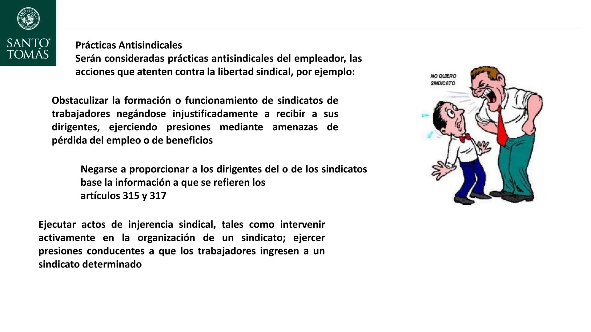 SANTO TOM
LUX ET VERITAS
SANTO
TOMAS
®
Derecho Laboral y Previsional
Manuel Aguilar Ramirez
Docente NTO TOM
LUX ET VERITAS
SANTO
TOMAS
Objet