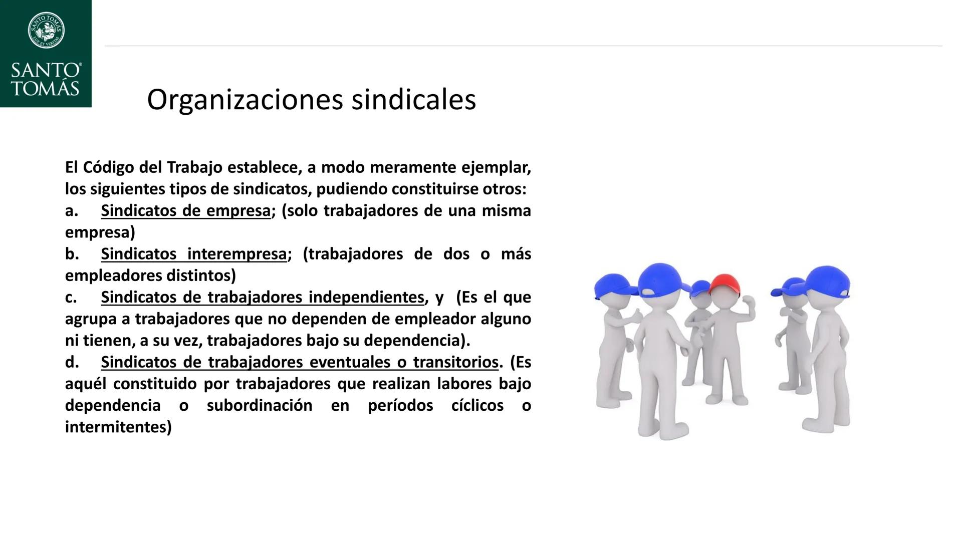 SANTO TOM
LUX ET VERITAS
SANTO
TOMAS
®
Derecho Laboral y Previsional
Manuel Aguilar Ramirez
Docente NTO TOM
LUX ET VERITAS
SANTO
TOMAS
Objet