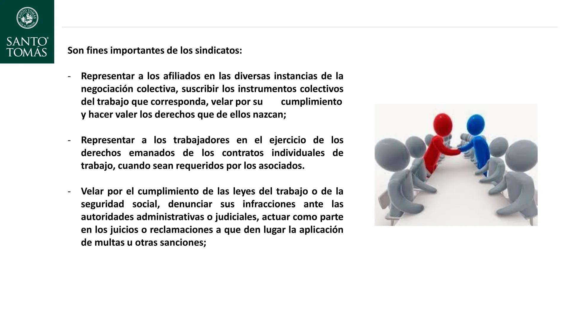 SANTO TOM
LUX ET VERITAS
SANTO
TOMAS
®
Derecho Laboral y Previsional
Manuel Aguilar Ramirez
Docente NTO TOM
LUX ET VERITAS
SANTO
TOMAS
Objet