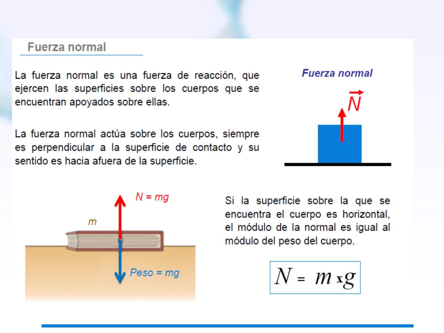 # Física
Fuerza
Principios de Newton Objetivos
Al término, usted deberá:
1. Comprender y aplicar los conceptos de
masa y peso.
2. Aplicar l