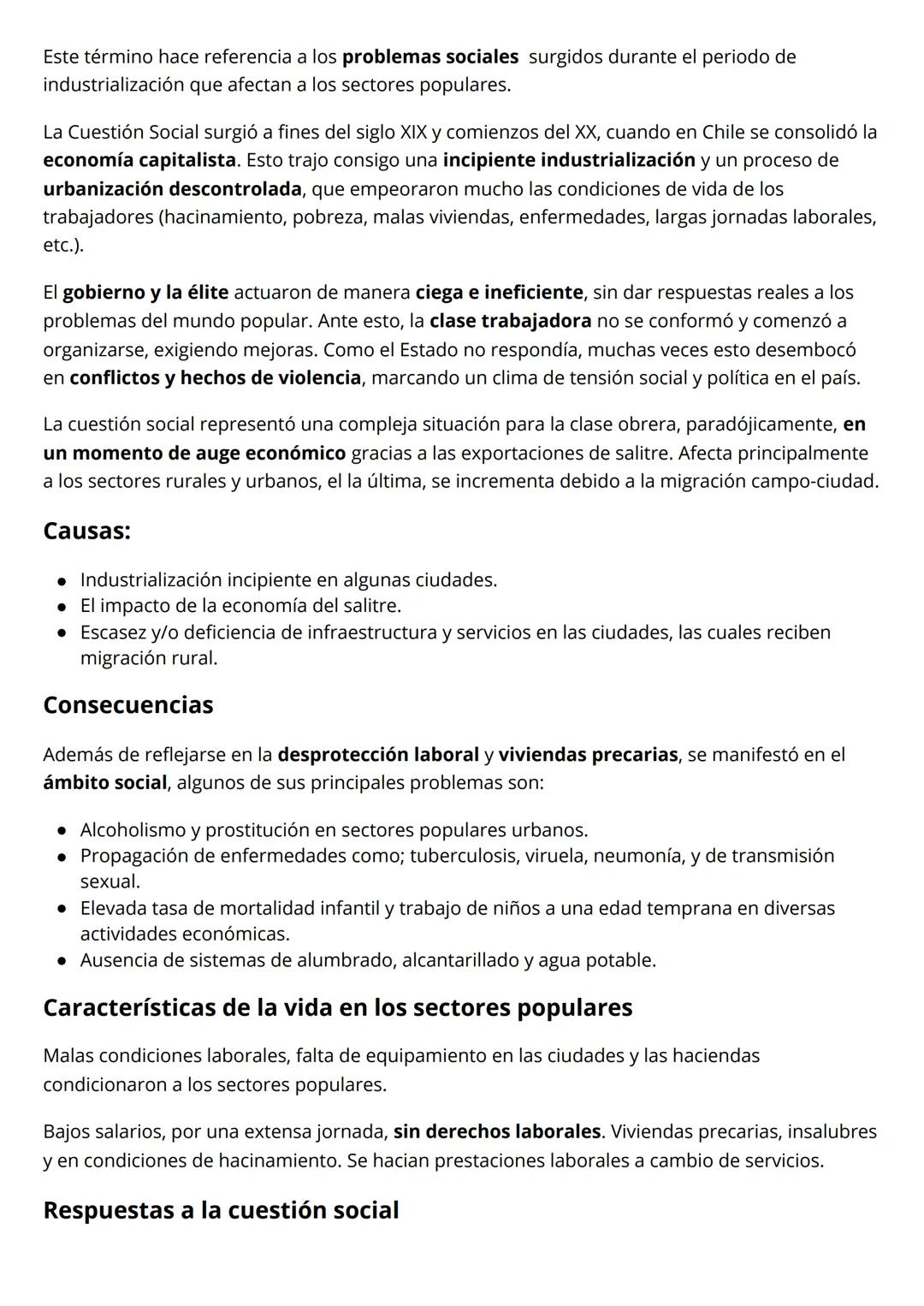 Unidad 3: "Siglo XX en Chile y el
mundo".
Contenidos:
• República Parlamentaria
• Grupos sociales en el siglos XX
El auge salitrero y sus ca