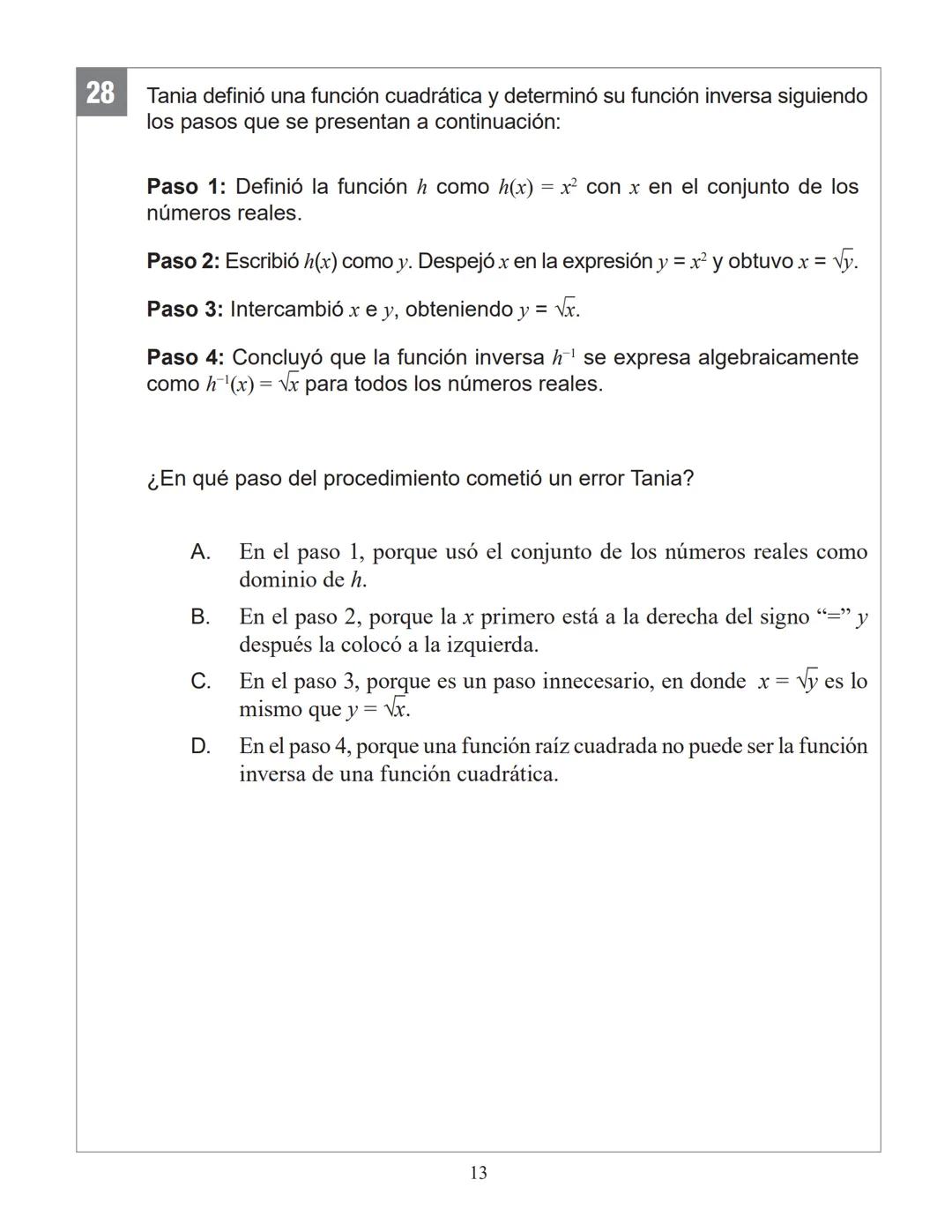 SANTILLANA
ENSAYO SIMCE 3
MATEMÁTICA
2° MEDIO 2025
Antes de comenzar la prueba, lee las siguientes instrucciones.
INSTRUCCIONES
* Contesta s