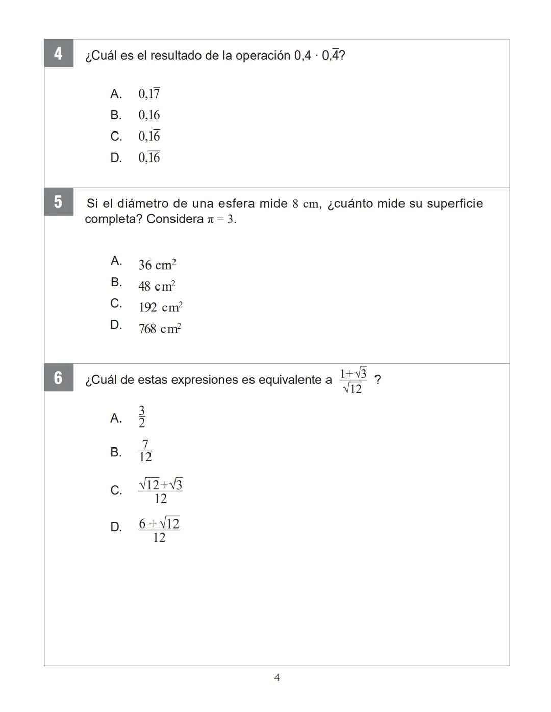 SANTILLANA
ENSAYO SIMCE 3
MATEMÁTICA
2° MEDIO 2025
Antes de comenzar la prueba, lee las siguientes instrucciones.
INSTRUCCIONES
* Contesta s