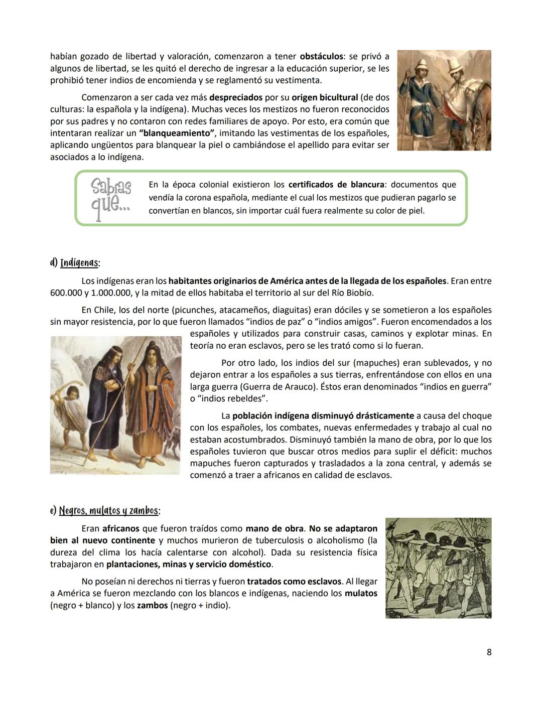 Colegio Los Andes
Ciencias Sociales
8° Básico
Tras la conquista de América,
se inicia la Colonia, el período
de dominio español sobre
territ