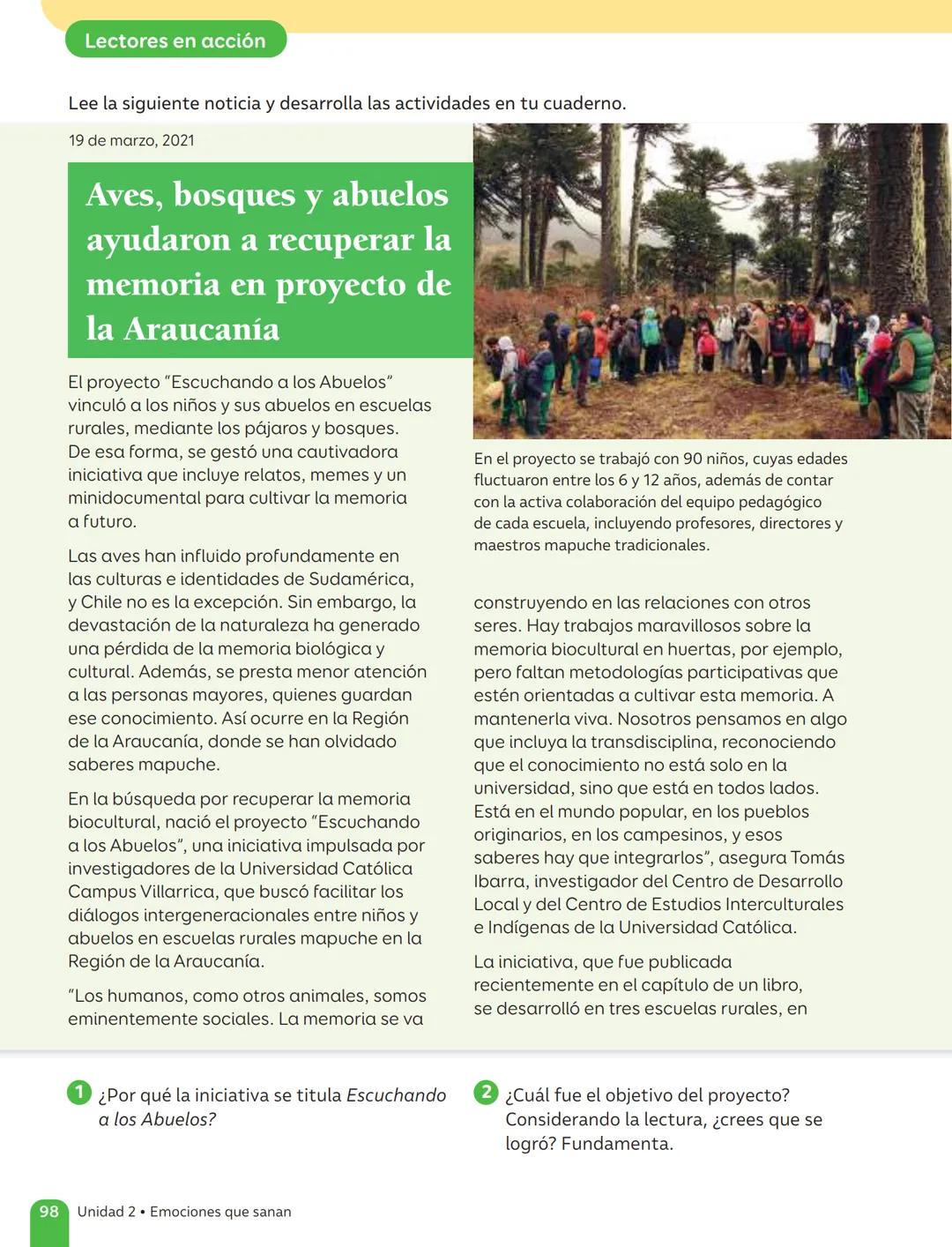 TEXTO DEL ESTUDIANTE
Lenguaje y
Comunicación
Fabián Fernández López
Cielo Ospina Canencio
Paula Rivera Donoso
Natalia Romero Quintanilla
Ant