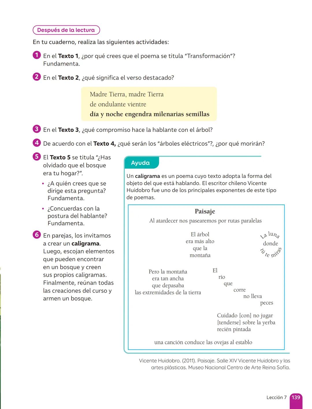 TEXTO DEL ESTUDIANTE
Lenguaje y
Comunicación
Fabián Fernández López
Cielo Ospina Canencio
Paula Rivera Donoso
Natalia Romero Quintanilla
Ant