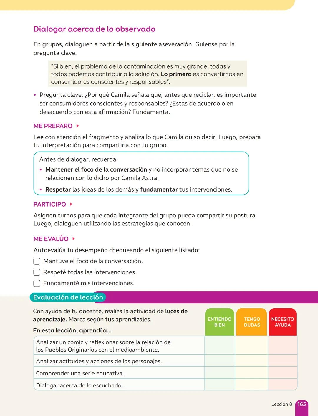 TEXTO DEL ESTUDIANTE
Lenguaje y
Comunicación
Fabián Fernández López
Cielo Ospina Canencio
Paula Rivera Donoso
Natalia Romero Quintanilla
Ant