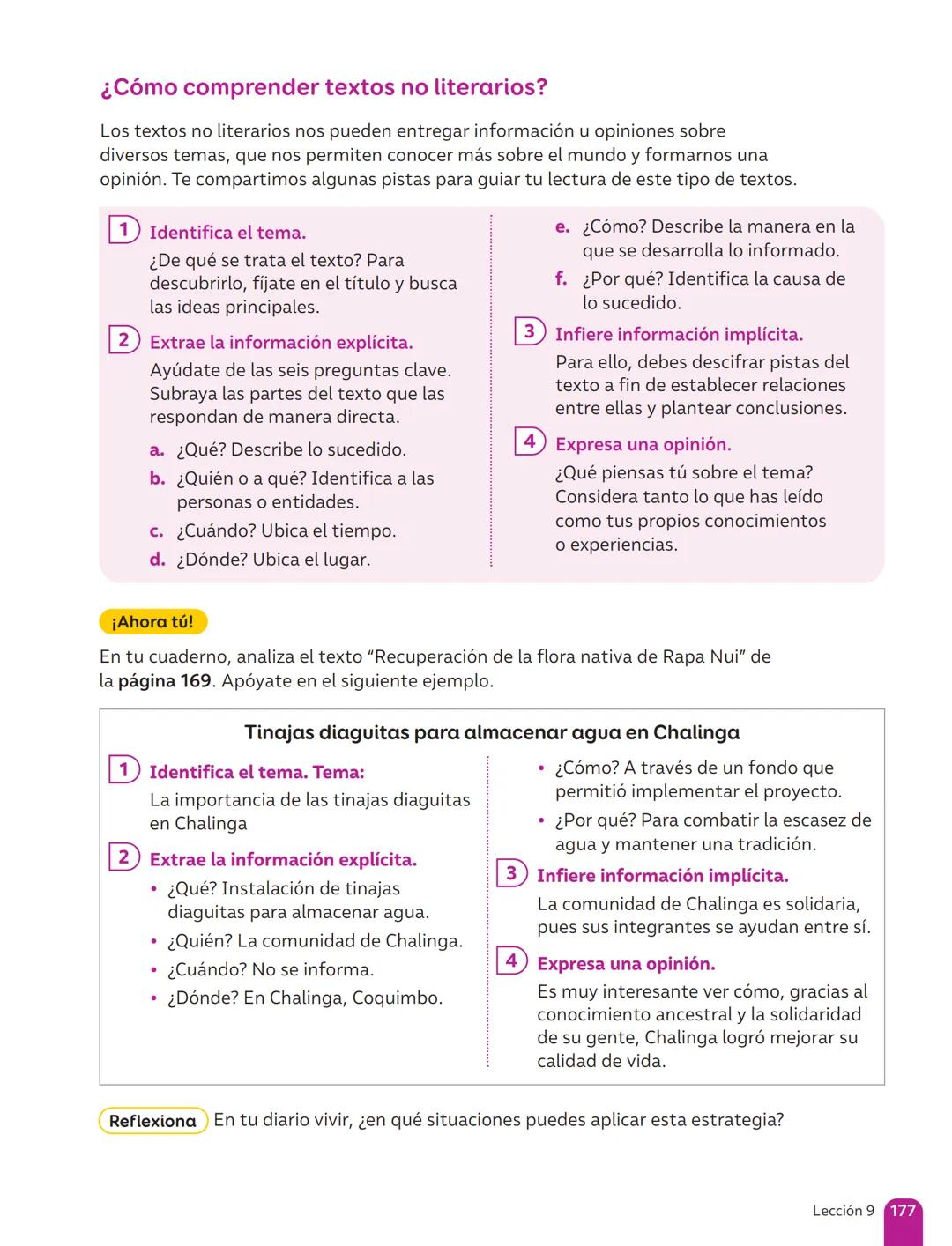 TEXTO DEL ESTUDIANTE
Lenguaje y
Comunicación
Fabián Fernández López
Cielo Ospina Canencio
Paula Rivera Donoso
Natalia Romero Quintanilla
Ant