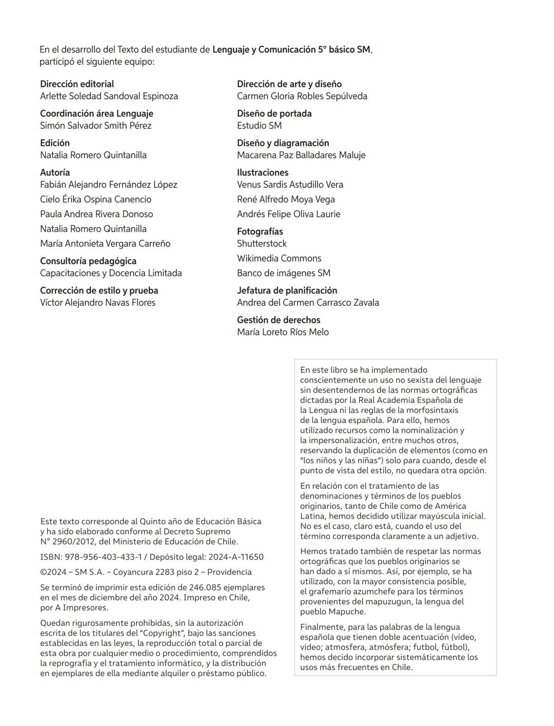 TEXTO DEL ESTUDIANTE
Lenguaje y
Comunicación
Fabián Fernández López
Cielo Ospina Canencio
Paula Rivera Donoso
Natalia Romero Quintanilla
Ant