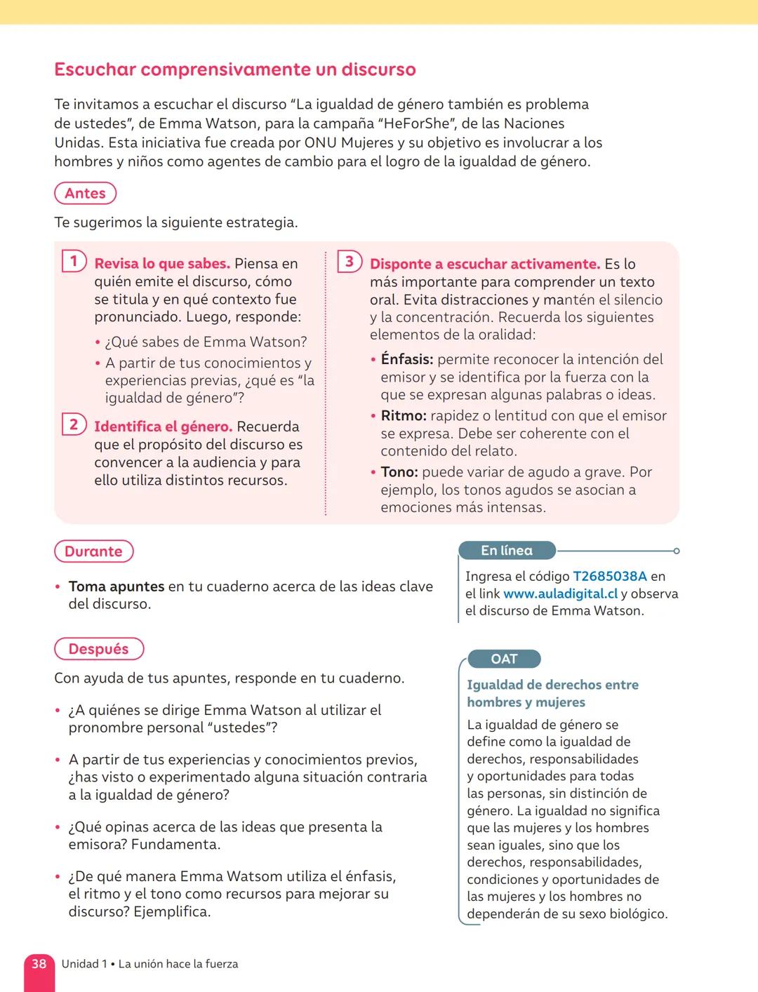 TEXTO DEL ESTUDIANTE
Lenguaje y
Comunicación
Fabián Fernández López
Cielo Ospina Canencio
Paula Rivera Donoso
Natalia Romero Quintanilla
Ant