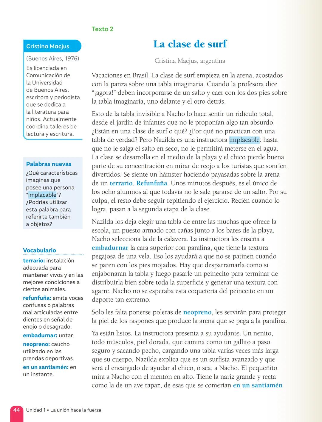TEXTO DEL ESTUDIANTE
Lenguaje y
Comunicación
Fabián Fernández López
Cielo Ospina Canencio
Paula Rivera Donoso
Natalia Romero Quintanilla
Ant