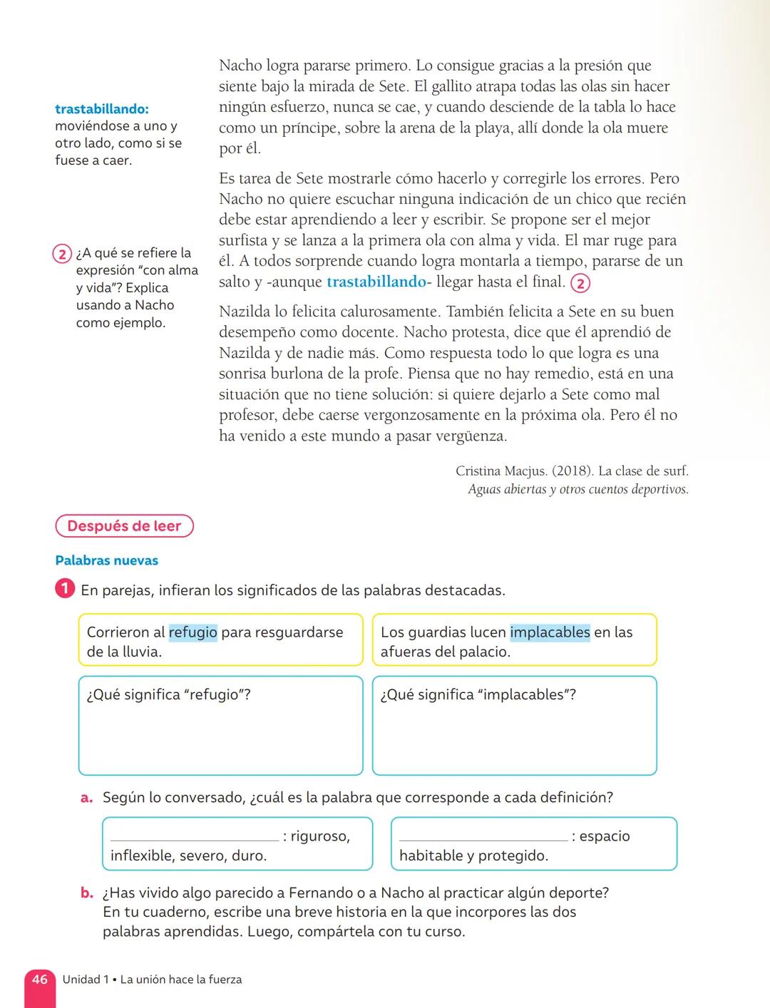 TEXTO DEL ESTUDIANTE
Lenguaje y
Comunicación
Fabián Fernández López
Cielo Ospina Canencio
Paula Rivera Donoso
Natalia Romero Quintanilla
Ant
