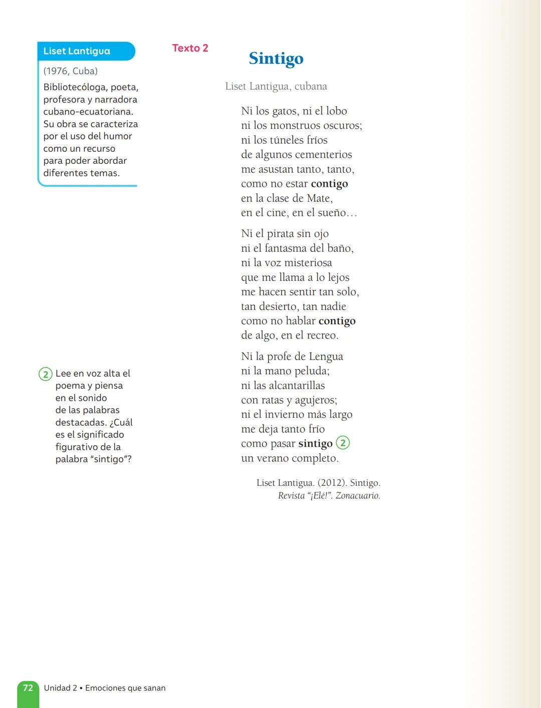 TEXTO DEL ESTUDIANTE
Lenguaje y
Comunicación
Fabián Fernández López
Cielo Ospina Canencio
Paula Rivera Donoso
Natalia Romero Quintanilla
Ant