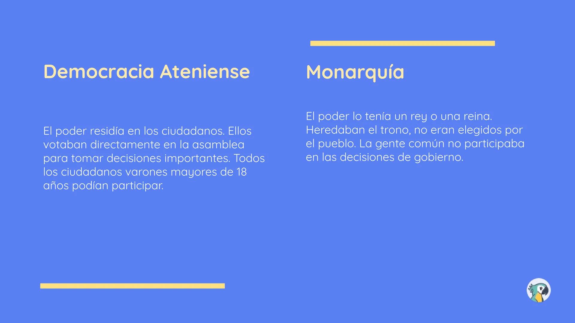 Cultura y
democracia
ateniense
OA 06 y 08
+ Reconocer manifestaciones
culturales de los antiguos griegos.
+ Reconocer los límites y el
decli