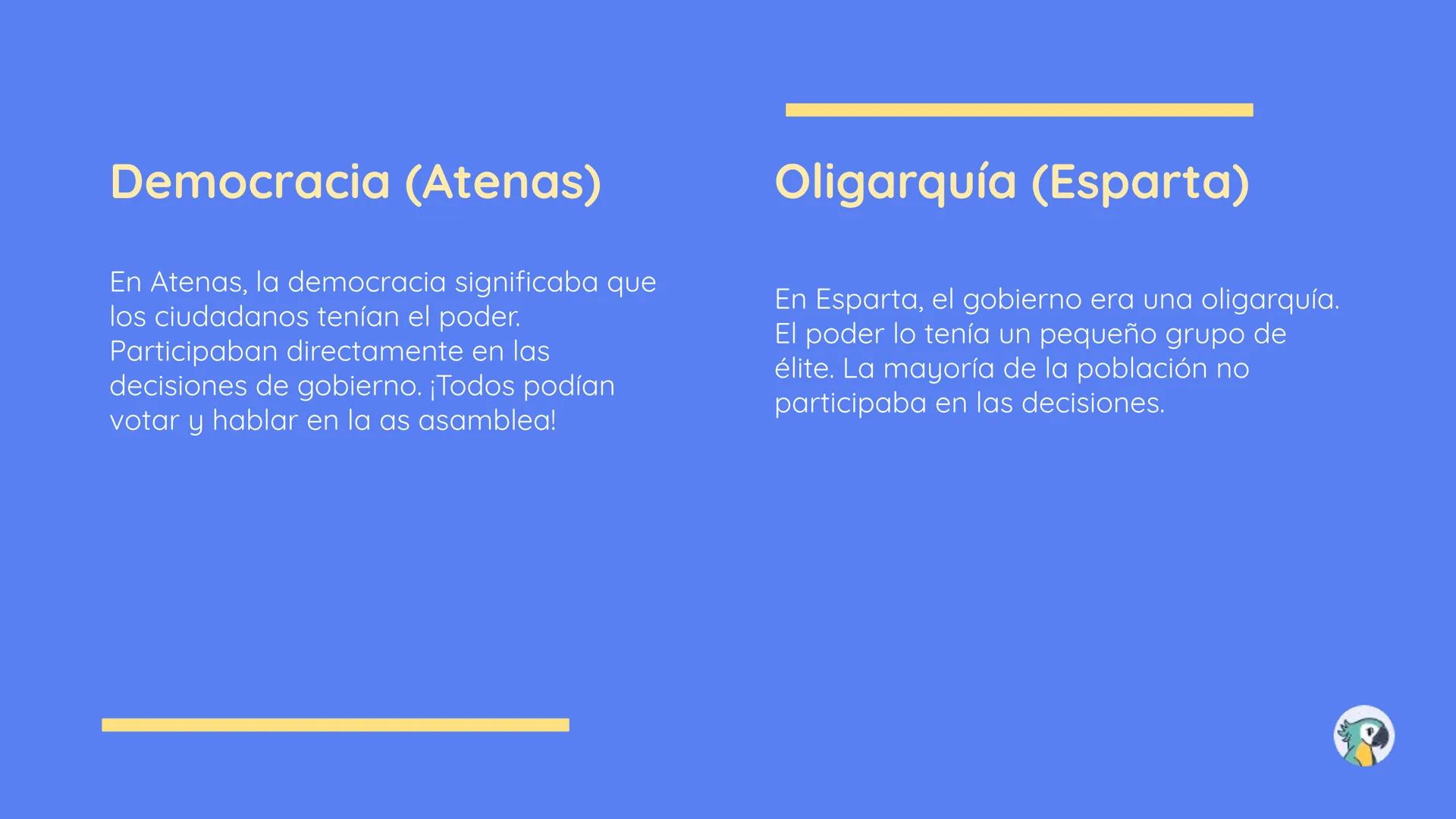 Cultura y
democracia
ateniense
OA 06 y 08
+ Reconocer manifestaciones
culturales de los antiguos griegos.
+ Reconocer los límites y el
decli
