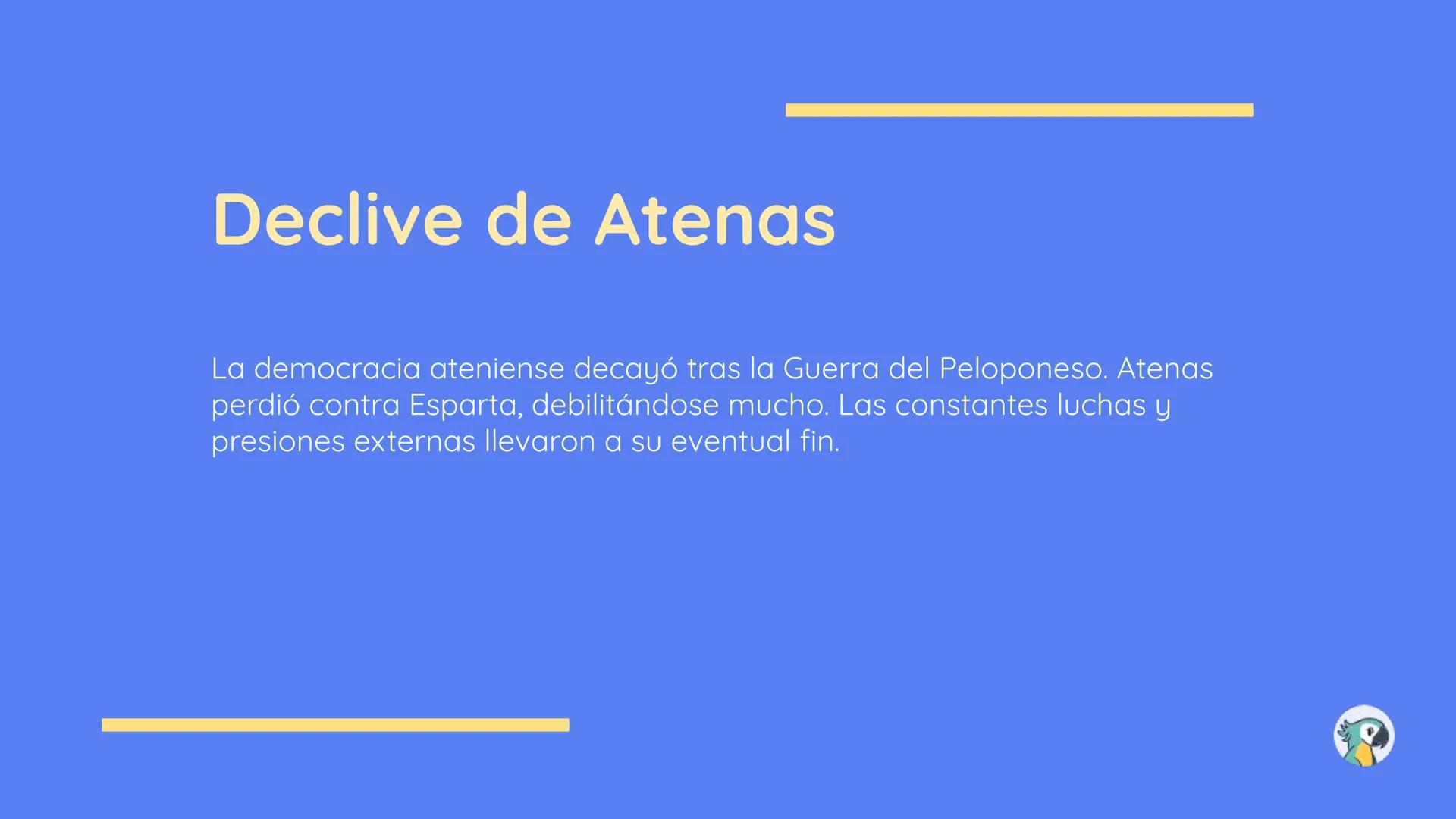 Cultura y
democracia
ateniense
OA 06 y 08
+ Reconocer manifestaciones
culturales de los antiguos griegos.
+ Reconocer los límites y el
decli