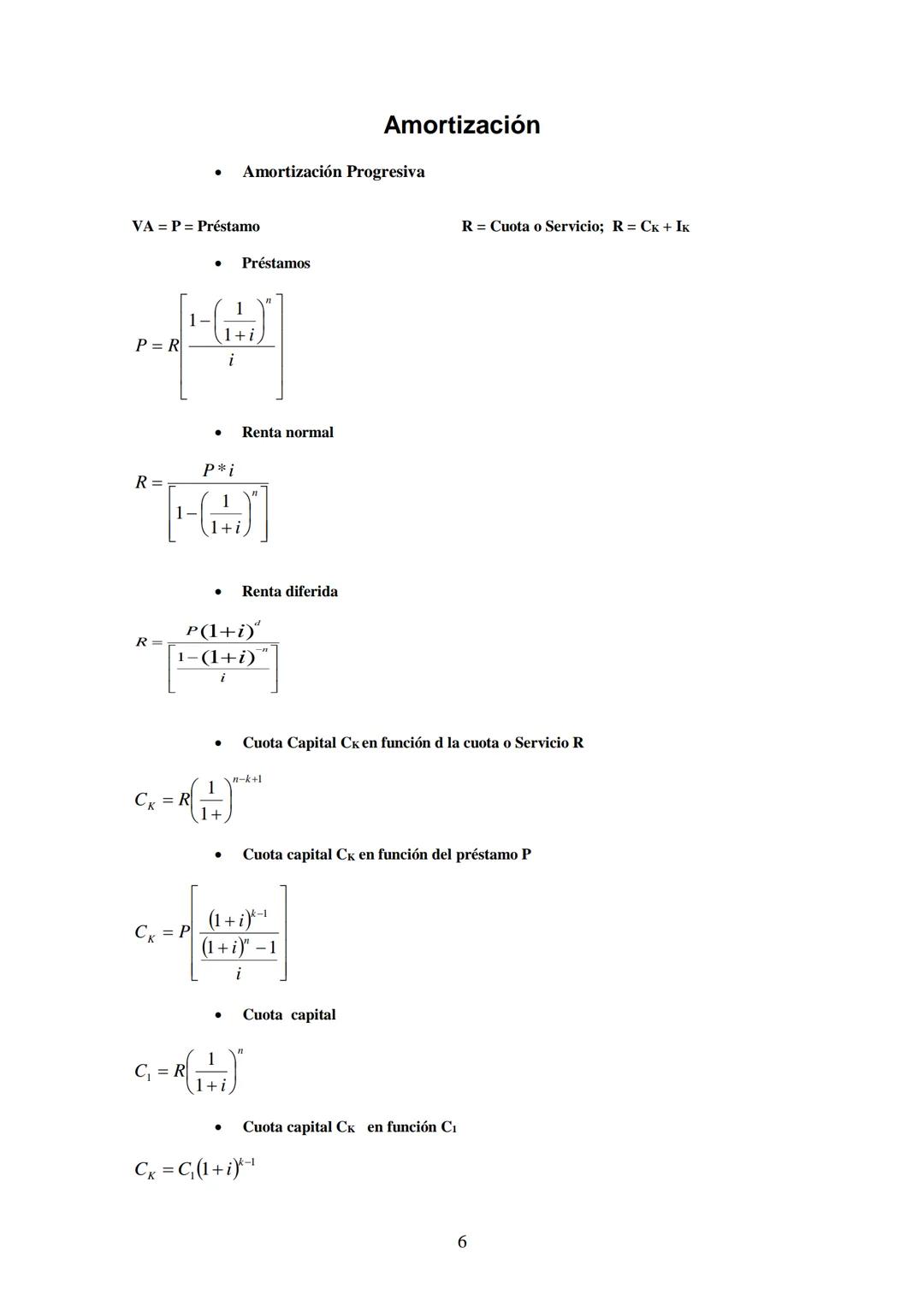 ADM1090-Formulario
Tasas
Transformación de Tasa
(De Nominal a efectiva)
i = Tasa Efectiva; j = Tasa Nominal; K = Número de Capitalizaciones