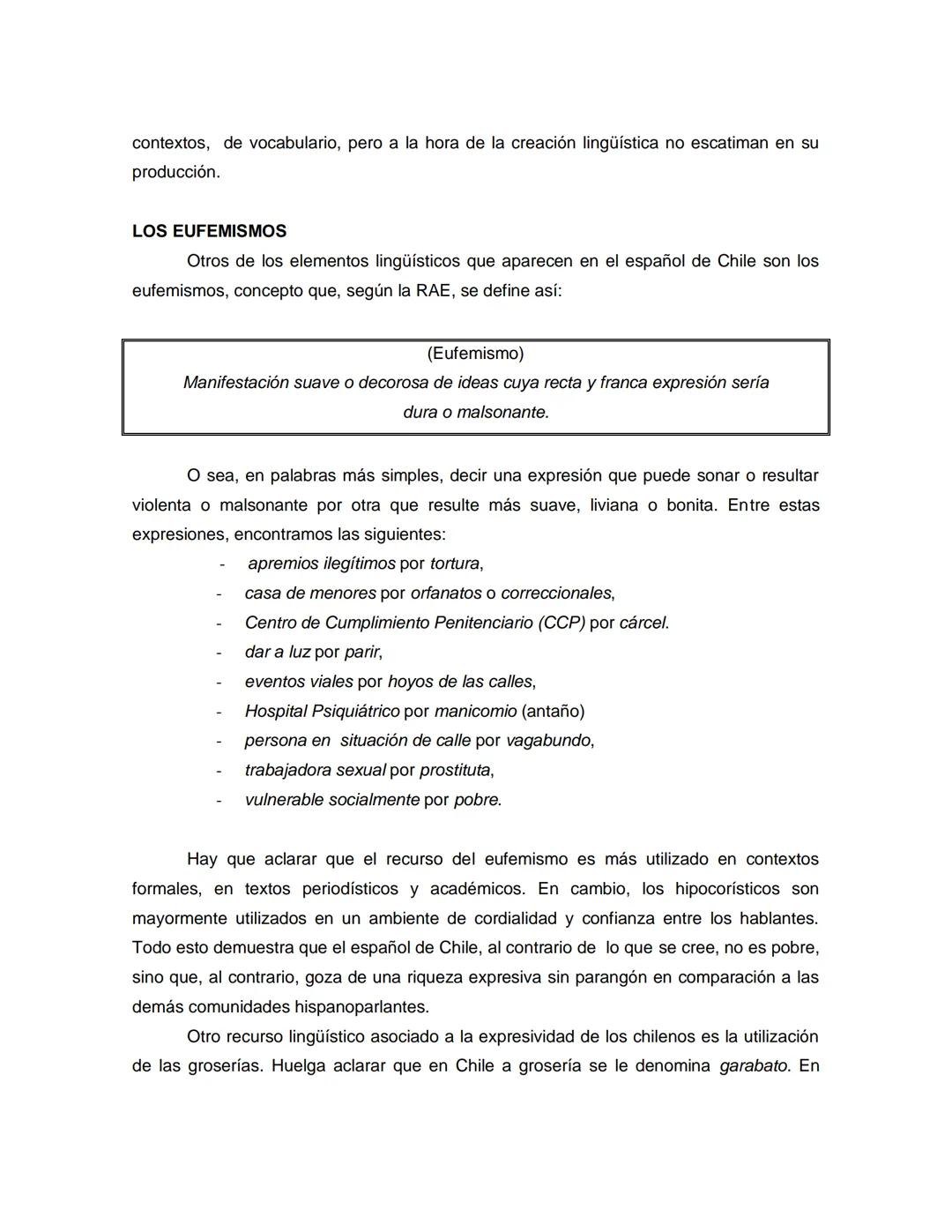 # LA APASIONANTE FORMA DE HABLAR DE LOS CHILENOS. EL ESPAÑOL DE
CHILE: GENERALIDADES
Rodolfo Andrés Vivanco Rojas¹
RESUMEN
Es frecuente e
