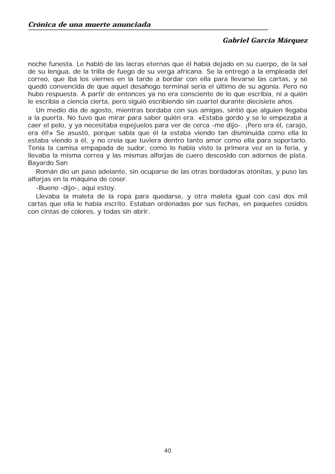# Tematika.com
# Gabriel García Márquez
Crónica de una muerte anunciada
CONTEMPORÁNEA
DEBOLSILLO # EDITADO POR "EDICIONES LA CUEVA"
#