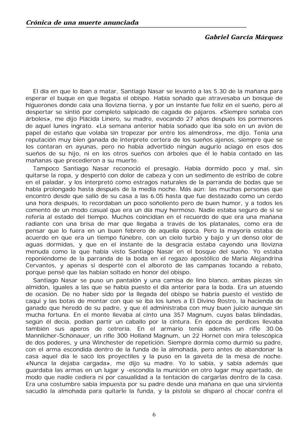 # Tematika.com
# Gabriel García Márquez
Crónica de una muerte anunciada
CONTEMPORÁNEA
DEBOLSILLO # EDITADO POR "EDICIONES LA CUEVA"
#