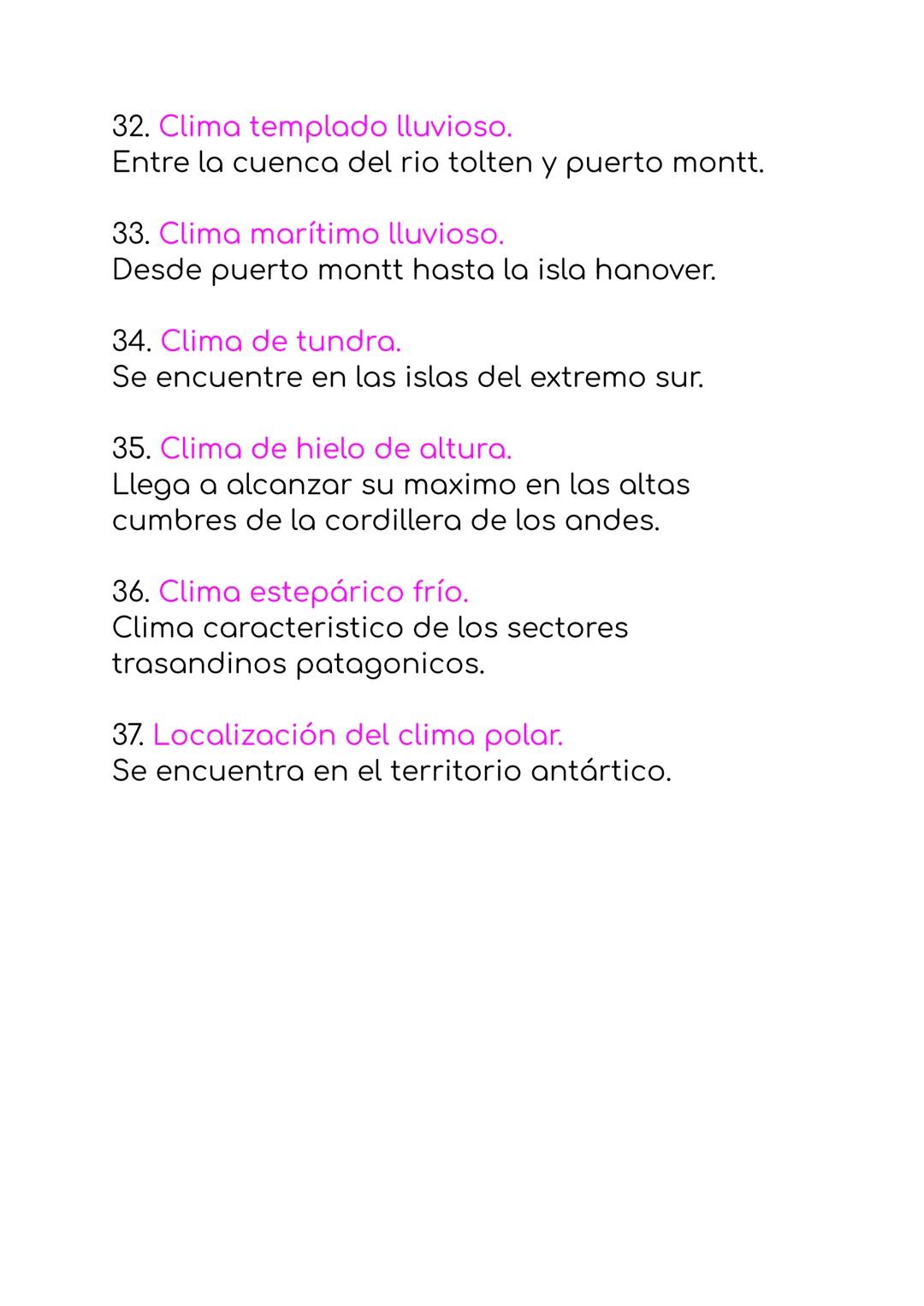# Cuestionario Climas(Geografía)
1. Lluvias orográficas
Se refiere a aire caliente y húmedo que viene
desde el océano y que se forma en nu