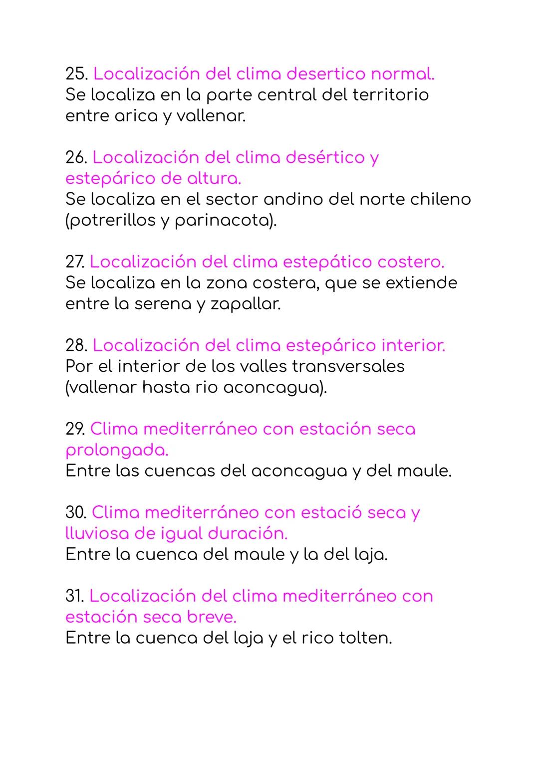 # Cuestionario Climas(Geografía)
1. Lluvias orográficas
Se refiere a aire caliente y húmedo que viene
desde el océano y que se forma en nu