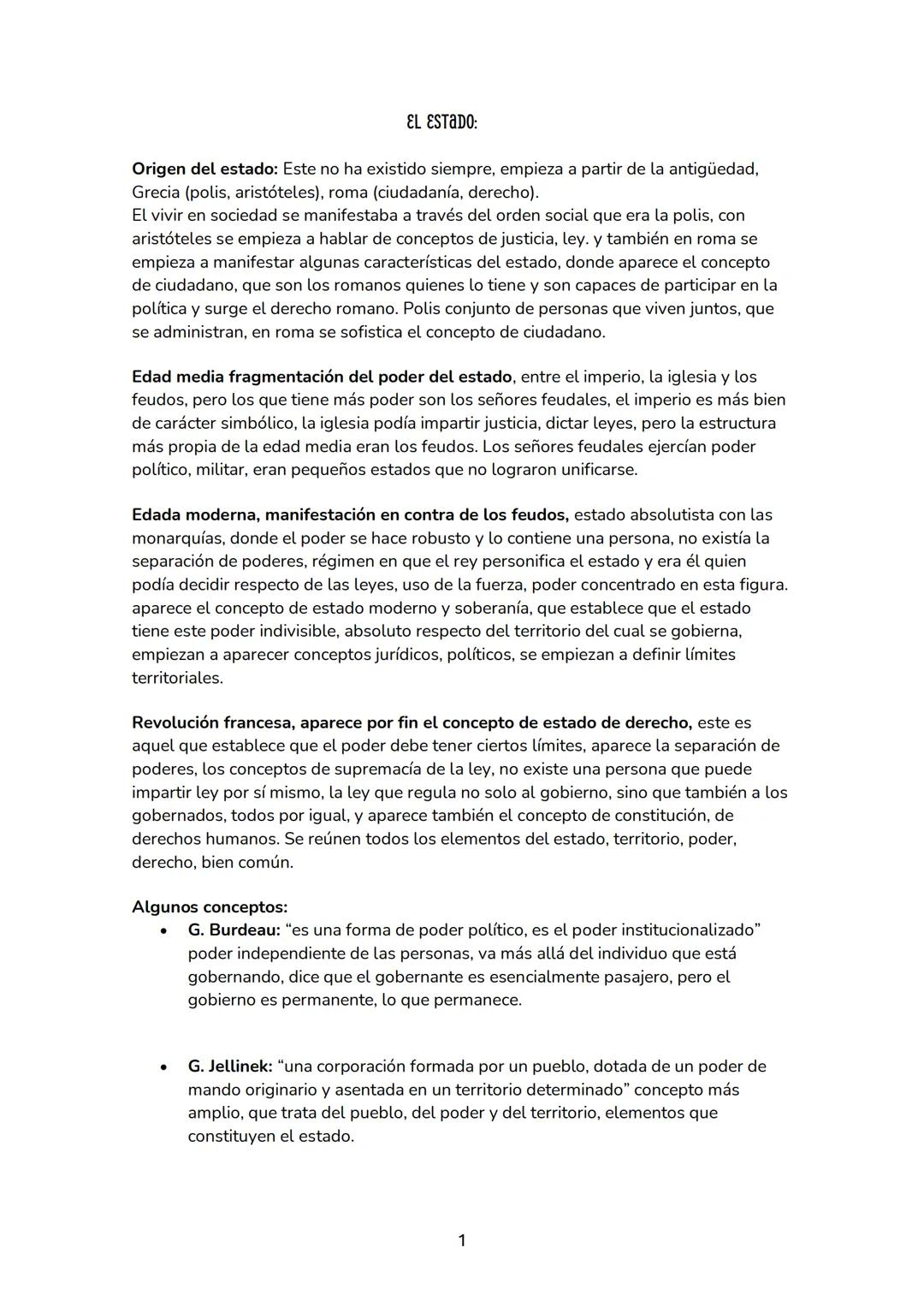 # EL ESTADO:
Origen del estado: Este no ha existido siempre, empieza a partir de la antigüedad,
Grecia (polis, aristóteles), roma (ciudadan