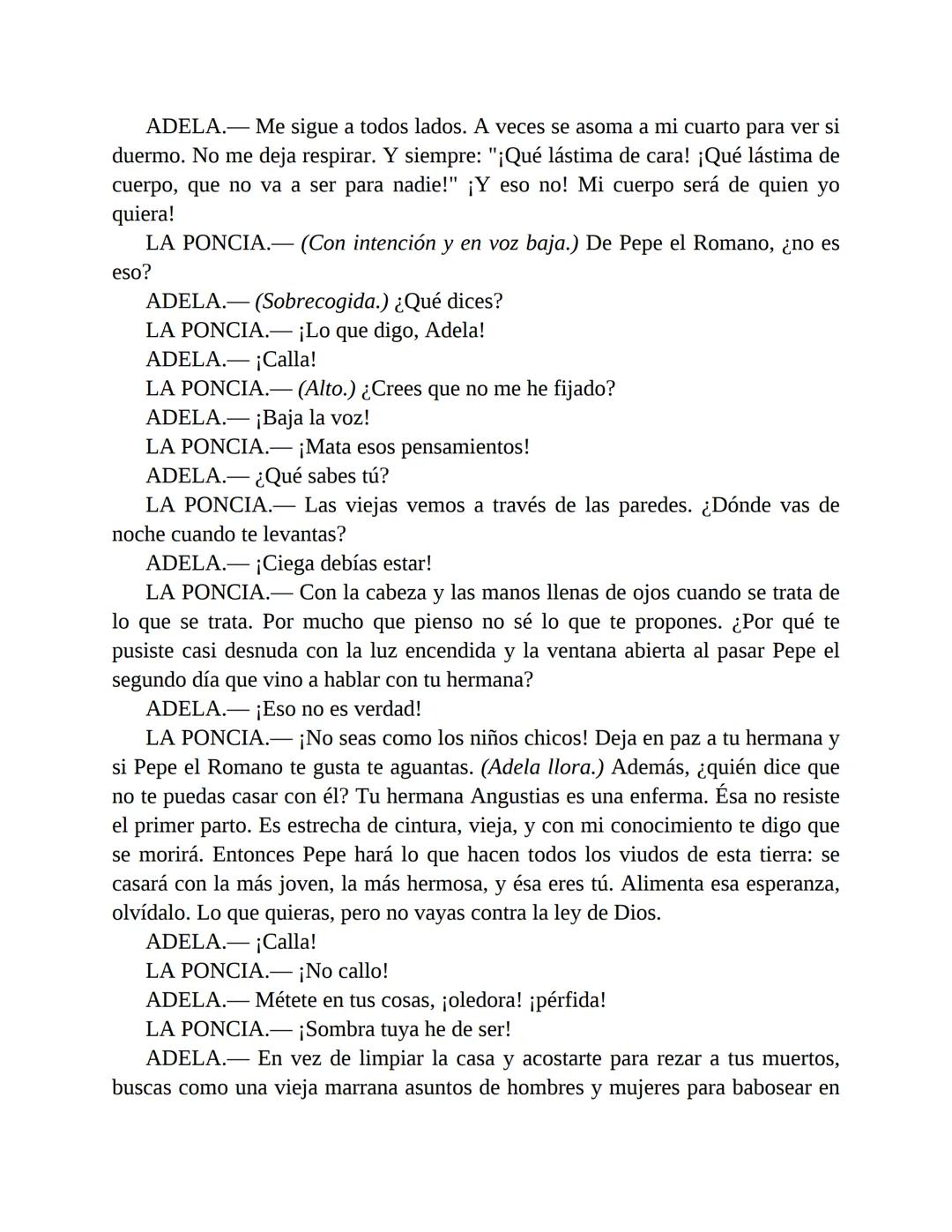 FEDERICO
GARCIÍA
LORCA
LA CASA DE
BERNARDA
ALBA
AUSTRAL
ePUB A la muerte de su marido, Bernarda impone a sus hijas un luto riguroso
de 8 a