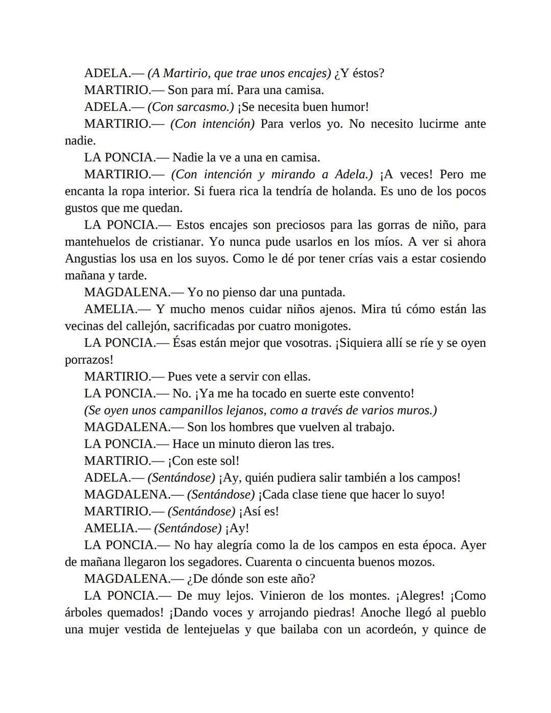 FEDERICO
GARCIÍA
LORCA
LA CASA DE
BERNARDA
ALBA
AUSTRAL
ePUB A la muerte de su marido, Bernarda impone a sus hijas un luto riguroso
de 8 a