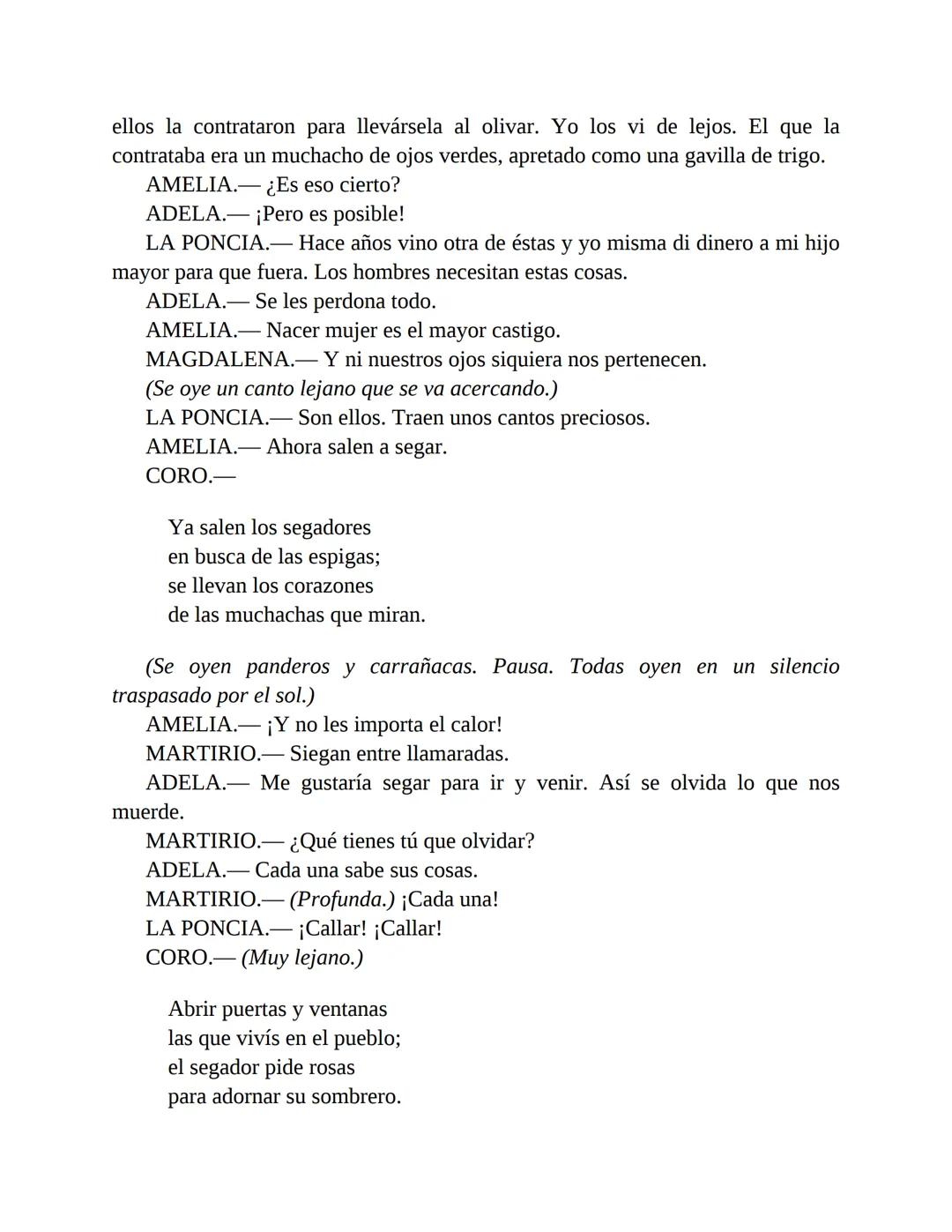 FEDERICO
GARCIÍA
LORCA
LA CASA DE
BERNARDA
ALBA
AUSTRAL
ePUB A la muerte de su marido, Bernarda impone a sus hijas un luto riguroso
de 8 a