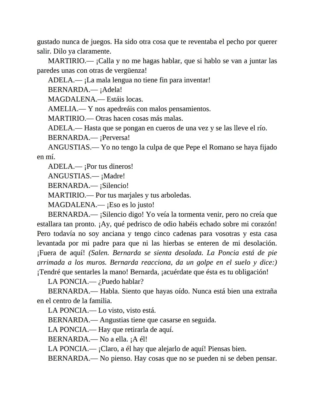 FEDERICO
GARCIÍA
LORCA
LA CASA DE
BERNARDA
ALBA
AUSTRAL
ePUB A la muerte de su marido, Bernarda impone a sus hijas un luto riguroso
de 8 a