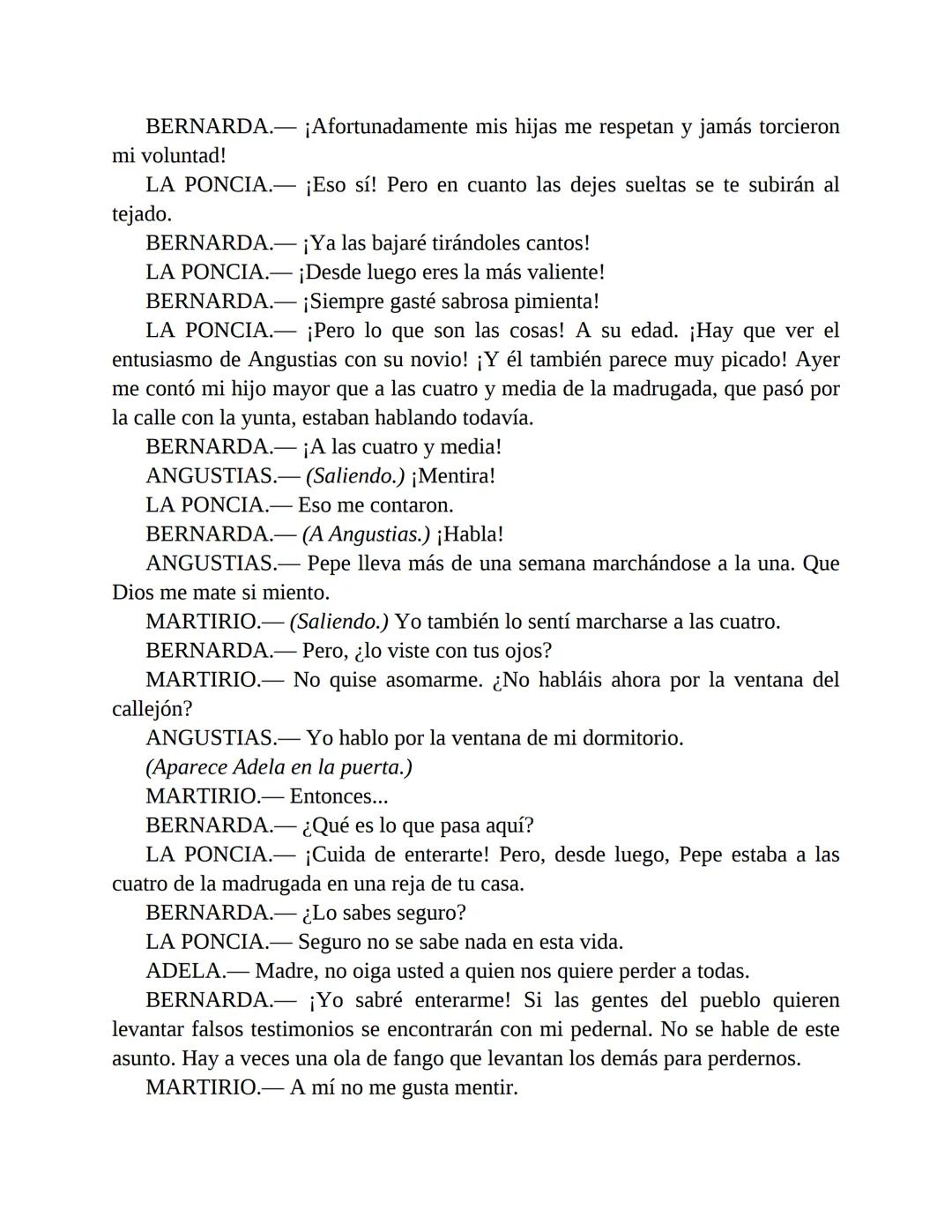 FEDERICO
GARCIÍA
LORCA
LA CASA DE
BERNARDA
ALBA
AUSTRAL
ePUB A la muerte de su marido, Bernarda impone a sus hijas un luto riguroso
de 8 a