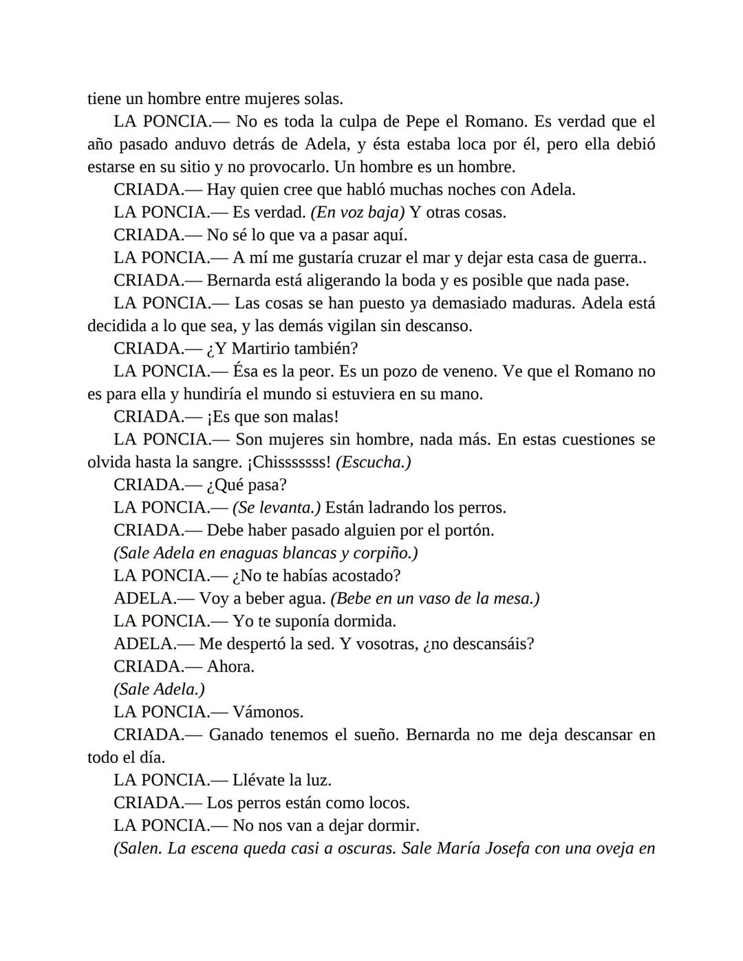 FEDERICO
GARCIÍA
LORCA
LA CASA DE
BERNARDA
ALBA
AUSTRAL
ePUB A la muerte de su marido, Bernarda impone a sus hijas un luto riguroso
de 8 a