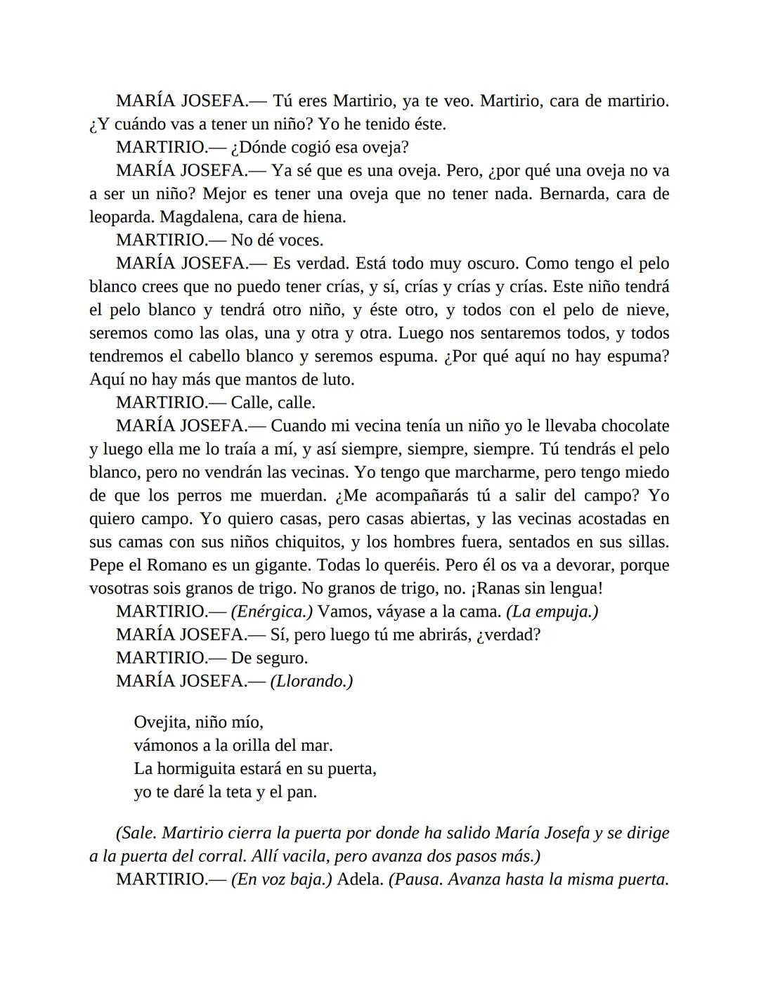 FEDERICO
GARCIÍA
LORCA
LA CASA DE
BERNARDA
ALBA
AUSTRAL
ePUB A la muerte de su marido, Bernarda impone a sus hijas un luto riguroso
de 8 a