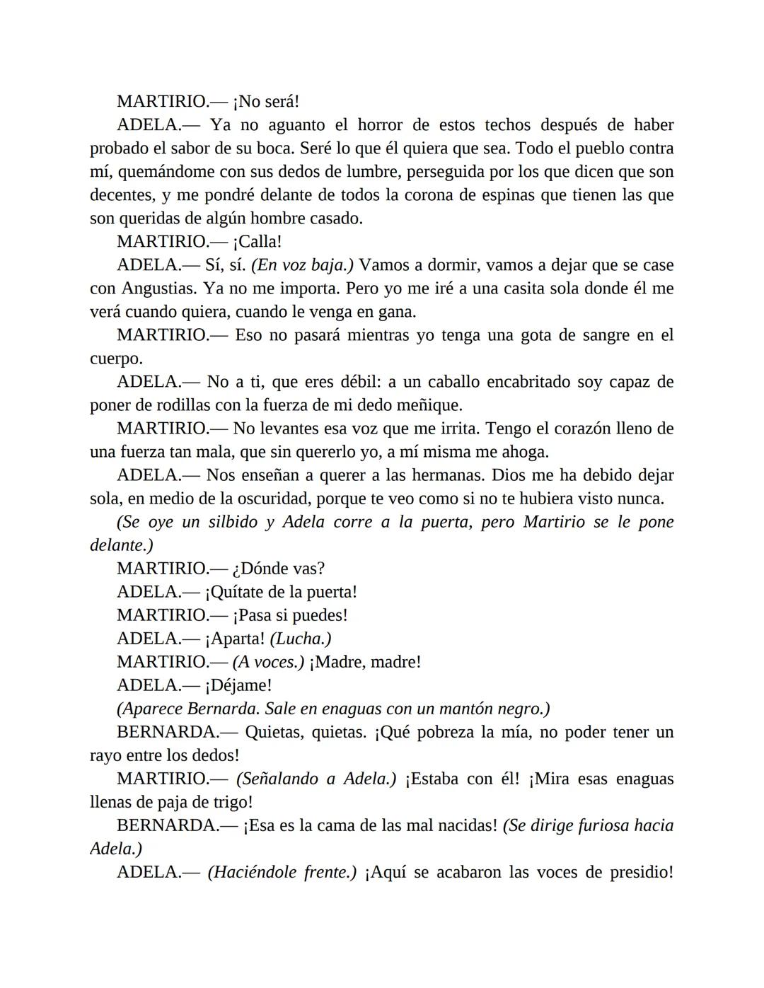 FEDERICO
GARCIÍA
LORCA
LA CASA DE
BERNARDA
ALBA
AUSTRAL
ePUB A la muerte de su marido, Bernarda impone a sus hijas un luto riguroso
de 8 a