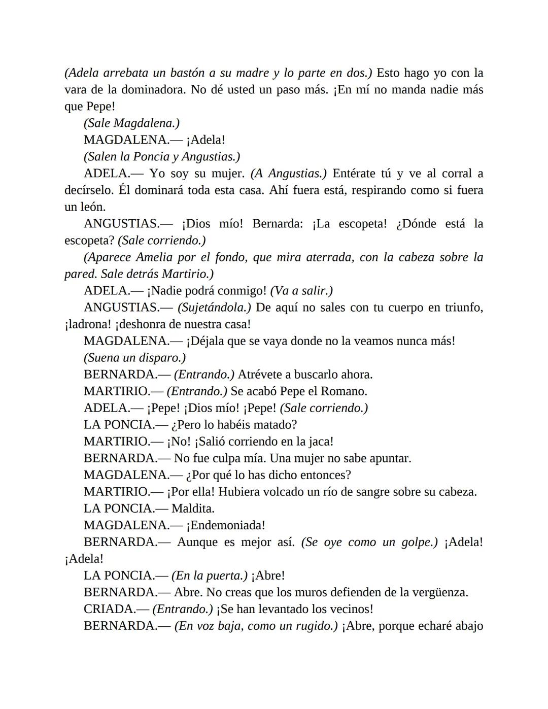 FEDERICO
GARCIÍA
LORCA
LA CASA DE
BERNARDA
ALBA
AUSTRAL
ePUB A la muerte de su marido, Bernarda impone a sus hijas un luto riguroso
de 8 a