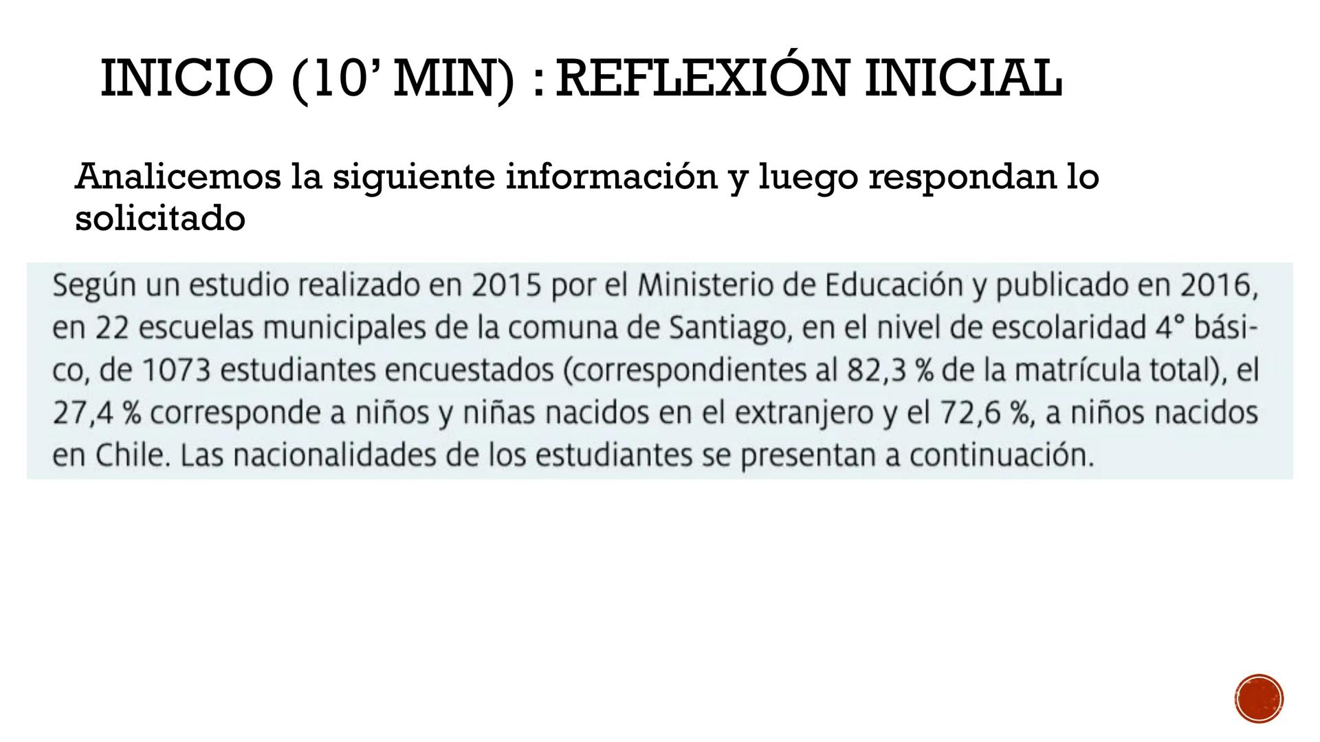 SESIÓN 3:
CRECIMIENTO
POBLACIONAL:
EXPONENCIAL
Chiclive: Sorecer los caracter sticas Heal crecimiento
exponencial. # INICIO (10' MIN) : REFL