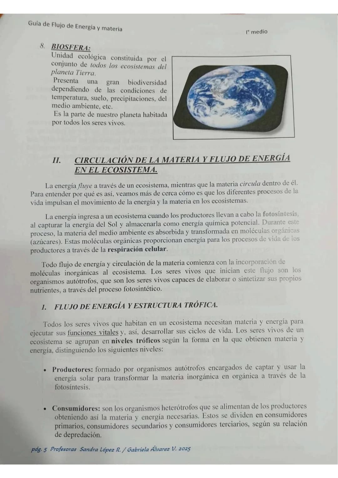 # ECOLOGÍA
Energia lumin
HC
2000
20000 año
Energis almacenada
coma blamasa
GUÍA DE ESTUDIO
"FLUJO DE ENERGIA
MATERIA EN
LOS ECOSISTEMASS
Col