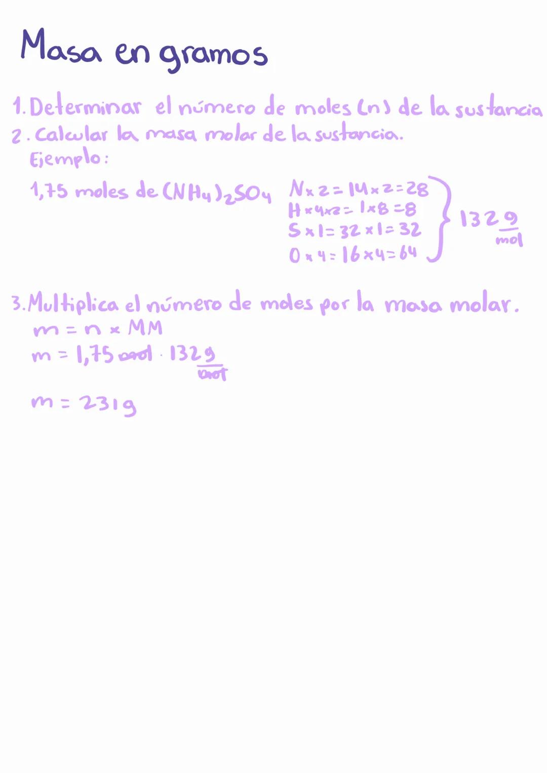 # Masa Molar
1. Encontrar las masas atómicas de cada elemento
en la tabla periódica.
K2Cr2O7 = K=39
Cr:52
0=16
2. Multiplica la masa atóm
