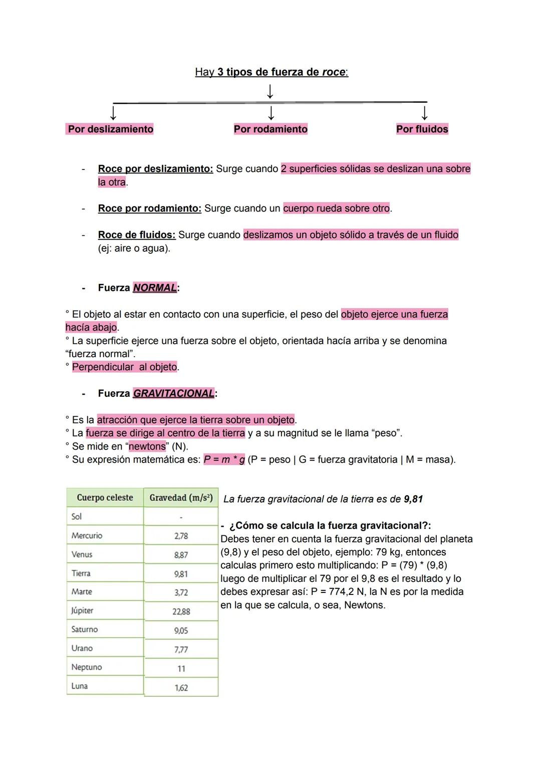 # Estudio para prueba de Ciencias: Unidad IV: Las fuerzas
I) Páginas que debo estudiar de mi cuaderno:
- Introducción a la Fuerza (caracter