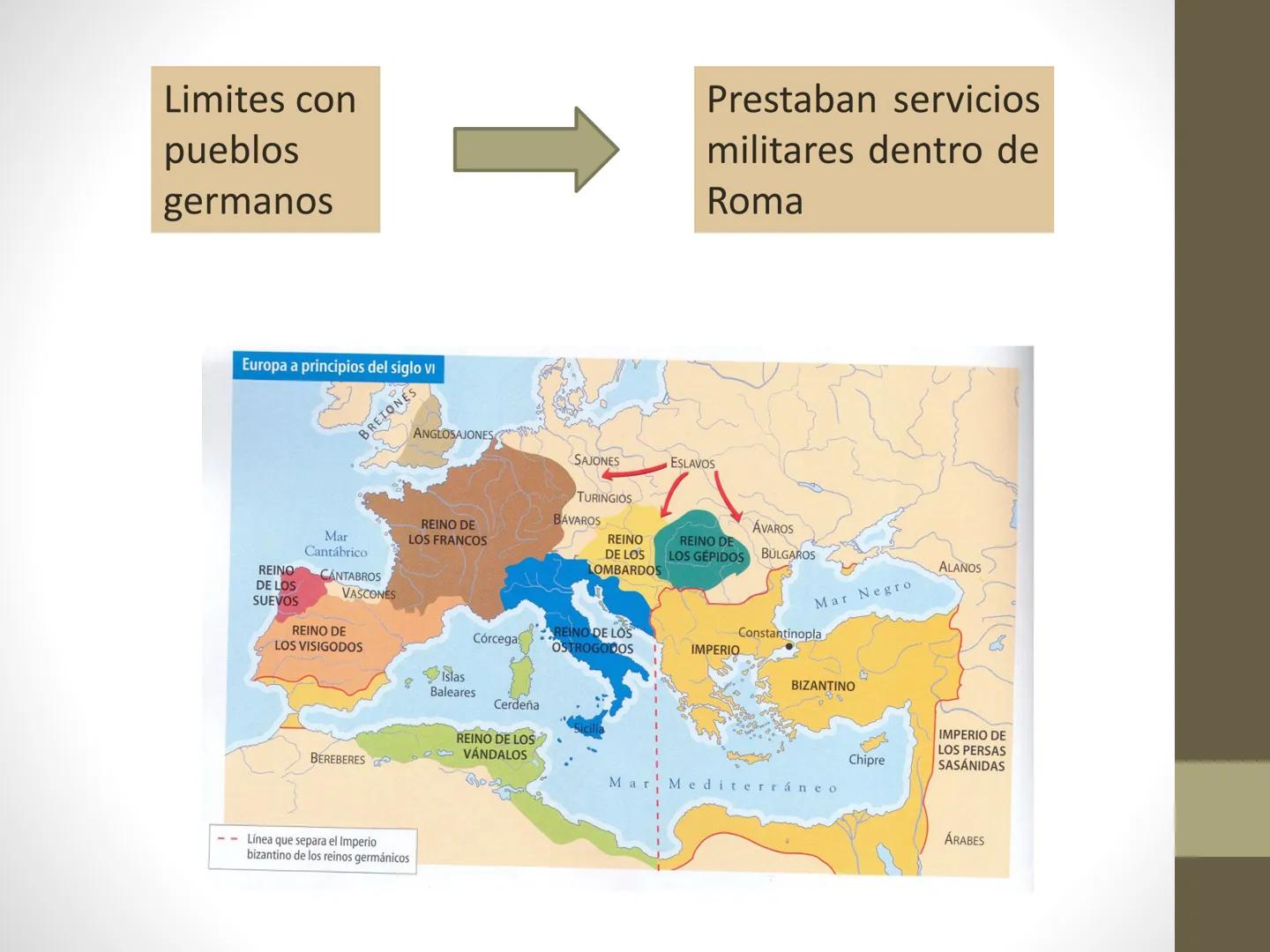 # Caída del Imperio
Romano de
Occidente
Prof. Valeria Lizana # Causas
Gran extensión del imperio
Autonomía económica
Difícil comunicac